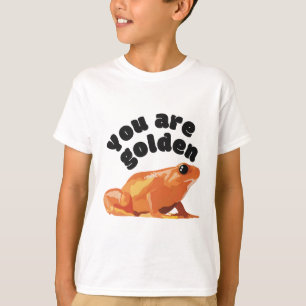 Camiseta G é para Ouro Mantella Sapo