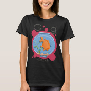 Camiseta G é para Peixe Dourado