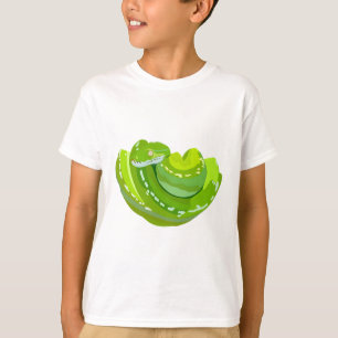 Camiseta G é para Píthon Árvore Verde