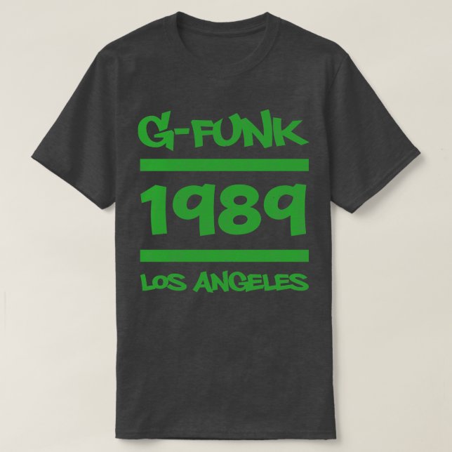 Camiseta G Funk 1989 Vintage (Frente do Design)