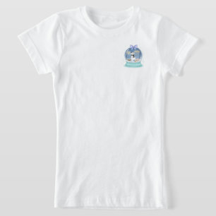Camiseta G globo de neve de Chanukah
