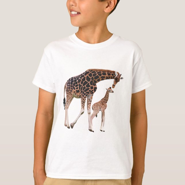 Camiseta G Is for Giraffe (Frente)