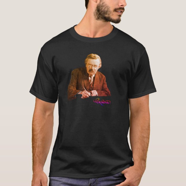 Camiseta G. K. Chesterton em Ação (Frente)
