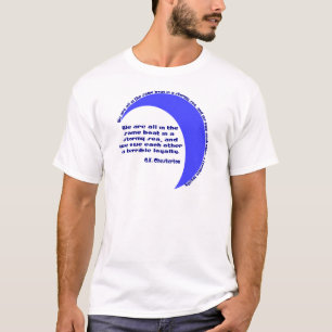 Camiseta G. K. Chesterton Stormy Sea