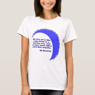 Camiseta G. K. Chesterton Stormy Sea