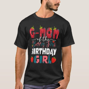 Camiseta G Mãe do Berry Primeiro Aniversário da Rapariga St