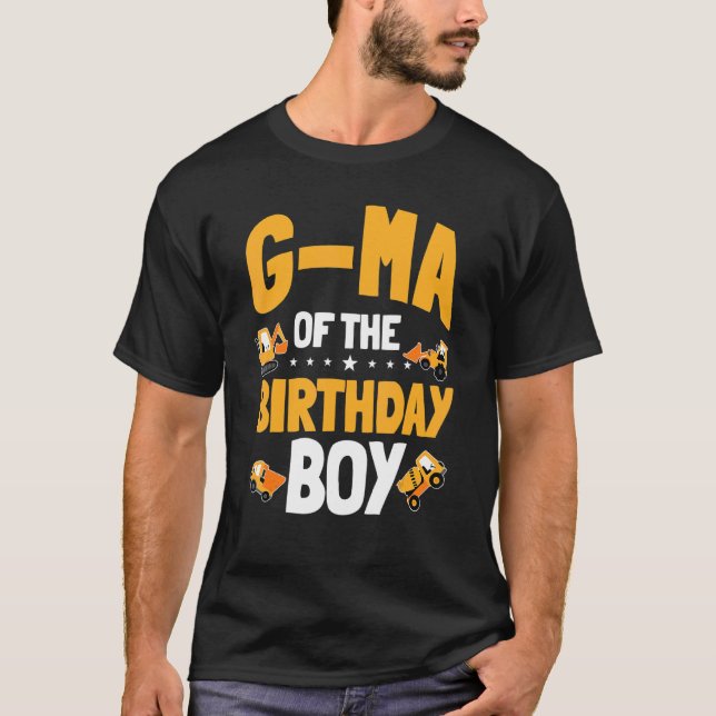 Camiseta G Mães Do Aniversário De Trabalhadores Da Construç (Frente)