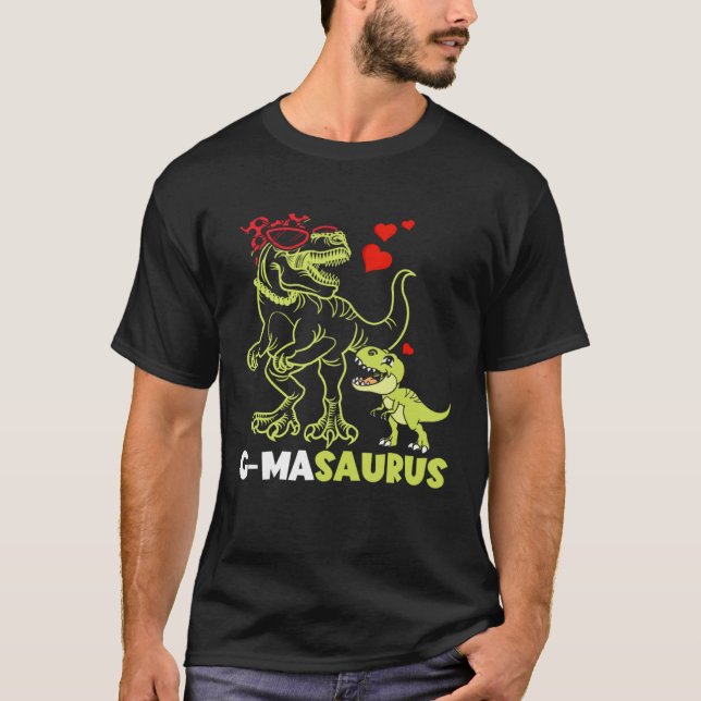 Camiseta G masaurus G Ma Dinosaur Rex  Mother s Day (Frente)