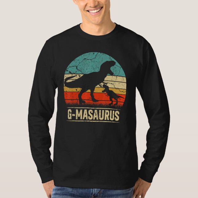 Camiseta G Masaurus T Rex Dinosaur G Mães Surus Matriz (Frente)
