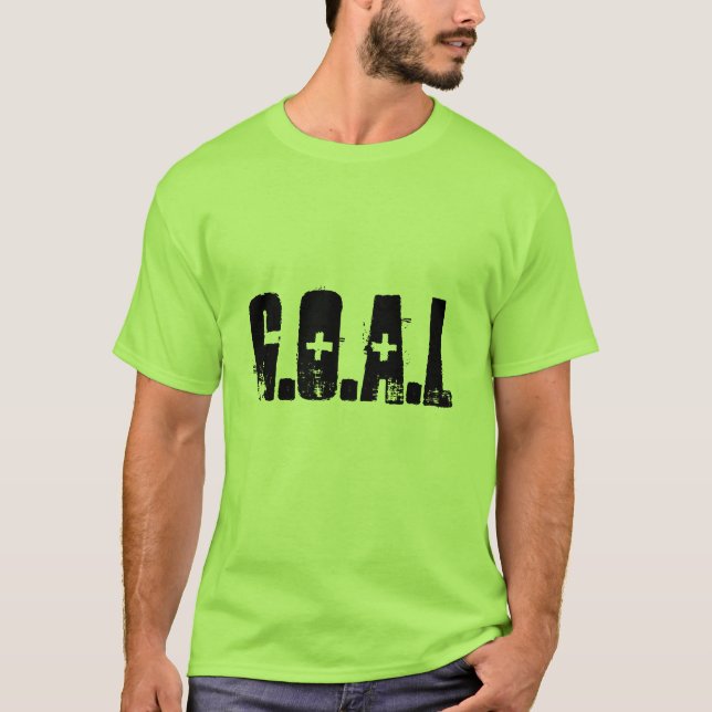 CAMISETA G.O.A.L (Frente)