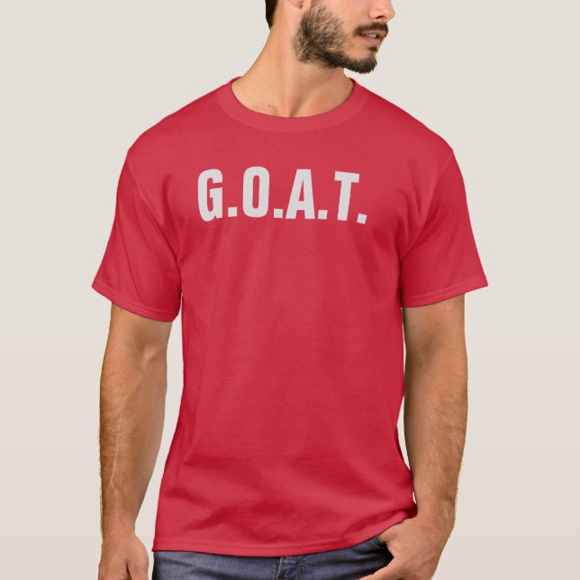 Camiseta G.O.A.T.Camiseta (Frente)