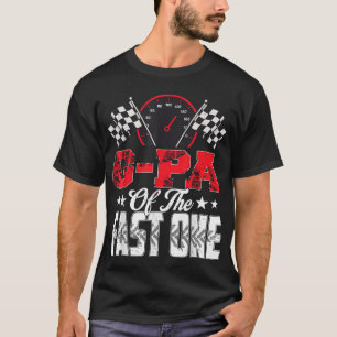 Camiseta G-PA Da Família Rápida De Carros De Raça De 1 Aniv