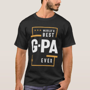 Camiseta G-Pa: Melhor do Mundo - Dia de os pais