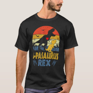 Camiseta G Pasaurus Rex Dinosaur G Pa Saurus Matchin