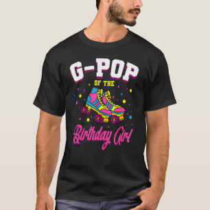 Camiseta G Pop Do Cilindro De Rapariga De Aniversário Skate