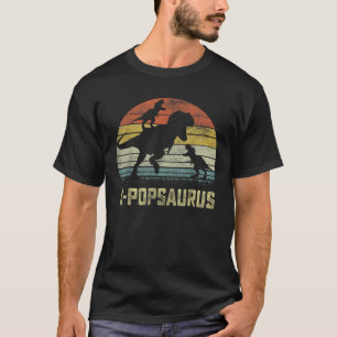 Camiseta G pop saurus T Rex Dinosaur G pop 2 crianças Mães