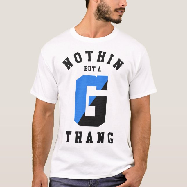 Camiseta G Thang Carpet - Azul (Frente)
