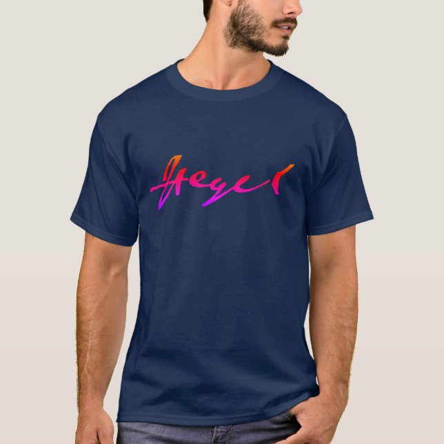Camiseta G. W. F. Hegel T-Shirt (Frente)