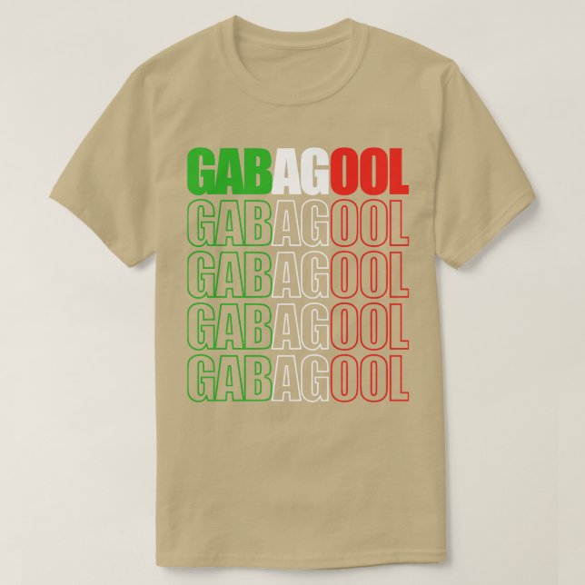 Camiseta Gabagool (Frente do Design)