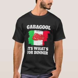 Camiseta Gabagool é o que há para Jantar