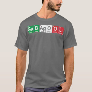 Camiseta Gabagool Periodicidade Ciência da Mesa Italiana Ca