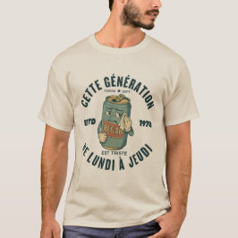 Camiseta Gabão: esta geração está triste