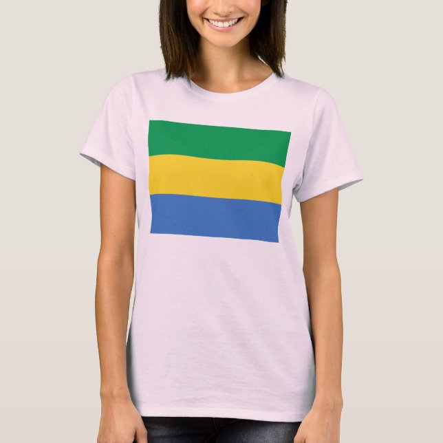 Camiseta Gabão Sinalizador x Mapa T-Shirt (Frente)