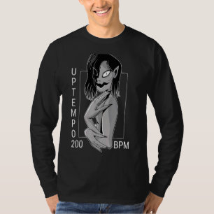 Camiseta Gabber Girl Uptempo 200 Bpm Hardcore Techno Gabber