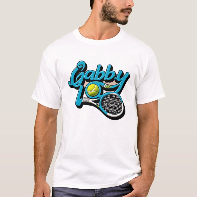 Camiseta Gabby Love Tênis (Frente)