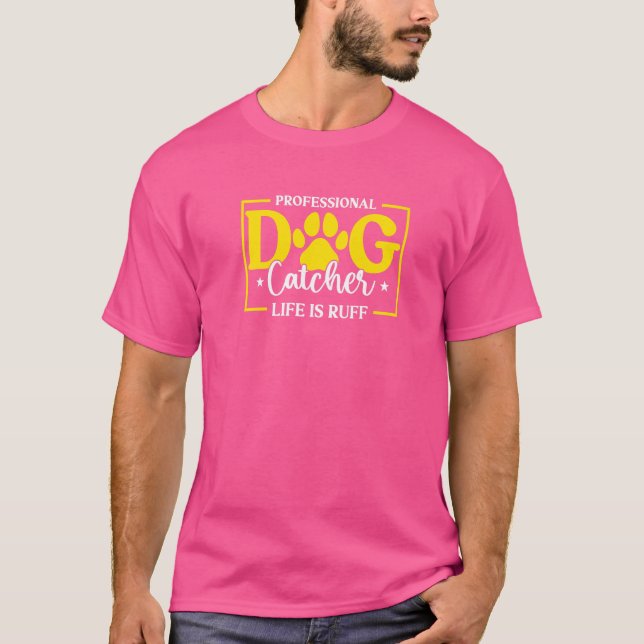 Camiseta Gabinete de Controlo Animal da Aco para Detecção d (Frente)