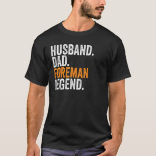 Camiseta Gabinete de Ocupação de Legenda do Pai Marido Fore