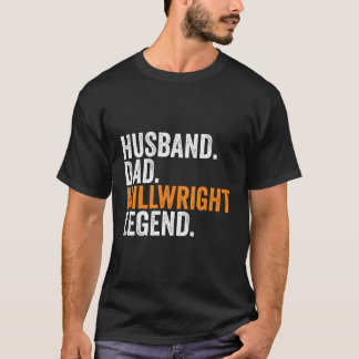 Camiseta Gabinete de Ocupação de Legenda do Pai Marido Mill