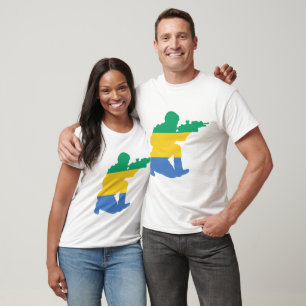 Camiseta Gabon Seal
