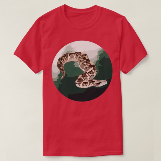 Camiseta Gaboon Viper 1 (Frente do Design)