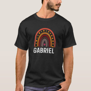 Camiseta Gabriel Colorful Rainbow é um rapaz ideia