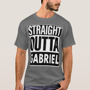 Camiseta Gabriel Name Hetero Outta Gabriel