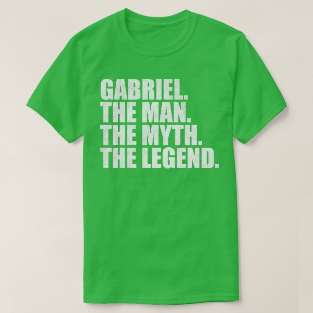 Camiseta Gabriel Nome Gabriel Gabriel nome dado (Frente do Design)