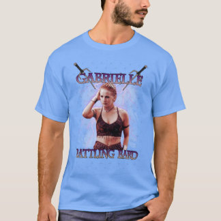 Camiseta Gabrielle Lutando Barde Rapaz Relâmpago