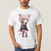 Camiseta Gacha Life E Gacha Club Chibi Anime Kawaii Gatch