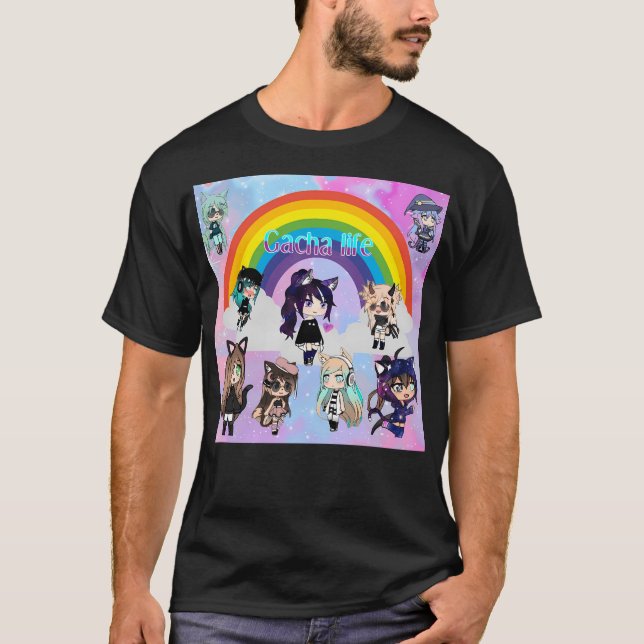 Camiseta Gacha Life Anime Pack (Frente)