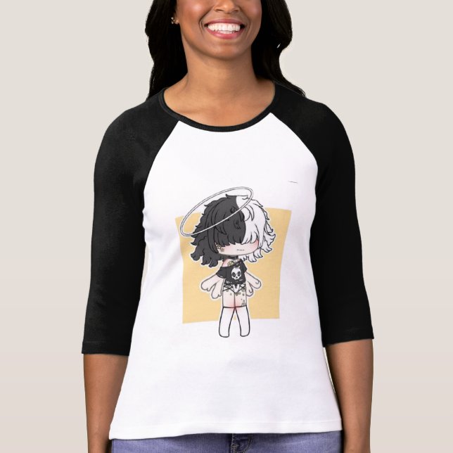 Camiseta Gacha Life Game,gacha,gachalife,gachaclub,jogo, (Frente)
