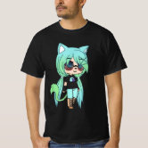 Camiseta Família Gacha Life Afton - Gacha Life Teen Gif Eng