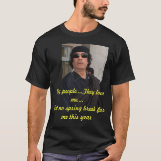 Camiseta gaddafi