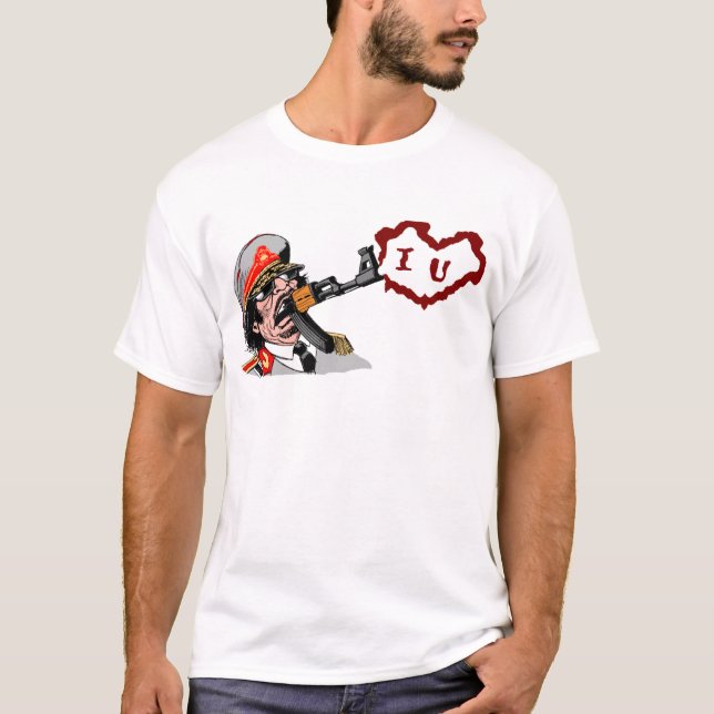 Camiseta Gaddafi Líbia (Frente)