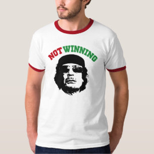 Camiseta Gaddafi que não ganha