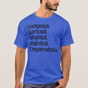 Camiseta Gadgets e Gizmos