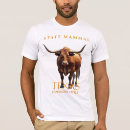 Camiseta Gado de Corte do Território do Texas
