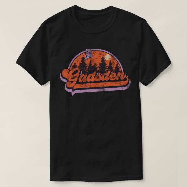 Camiseta Gadsden, Alabama (Frente do Design)