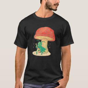 Camiseta Gafanhoto Jogando Banjo Inseto Instrumento Diverti