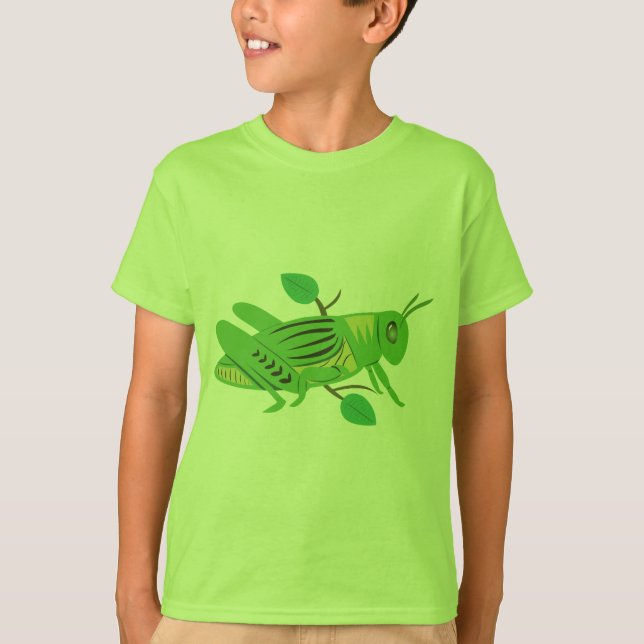 Camiseta Gafanhoto Verde (Frente)
